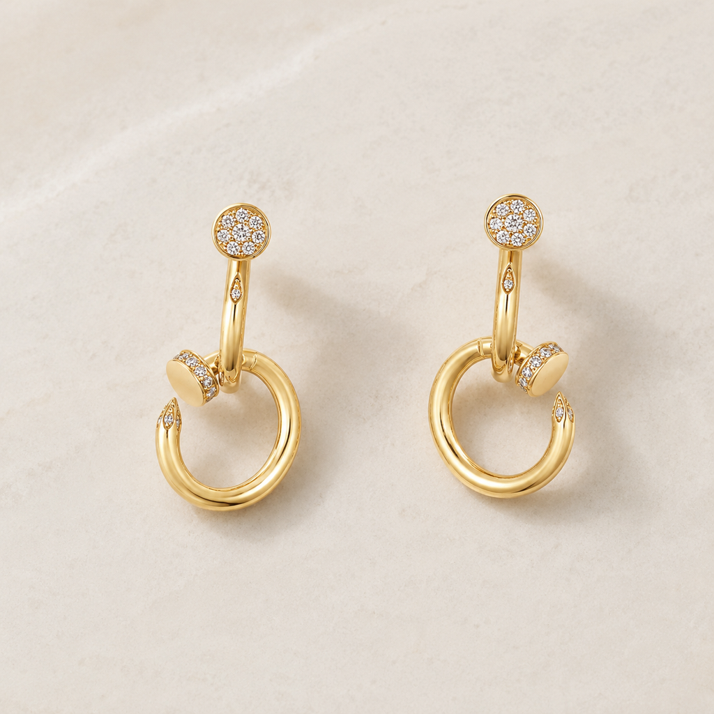 Veyra Halo Earrings