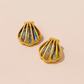 Mira Seashell Stud Earrings