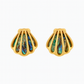 Mira Seashell Stud Earrings
