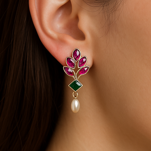 Amara Ruby Earrings for Women