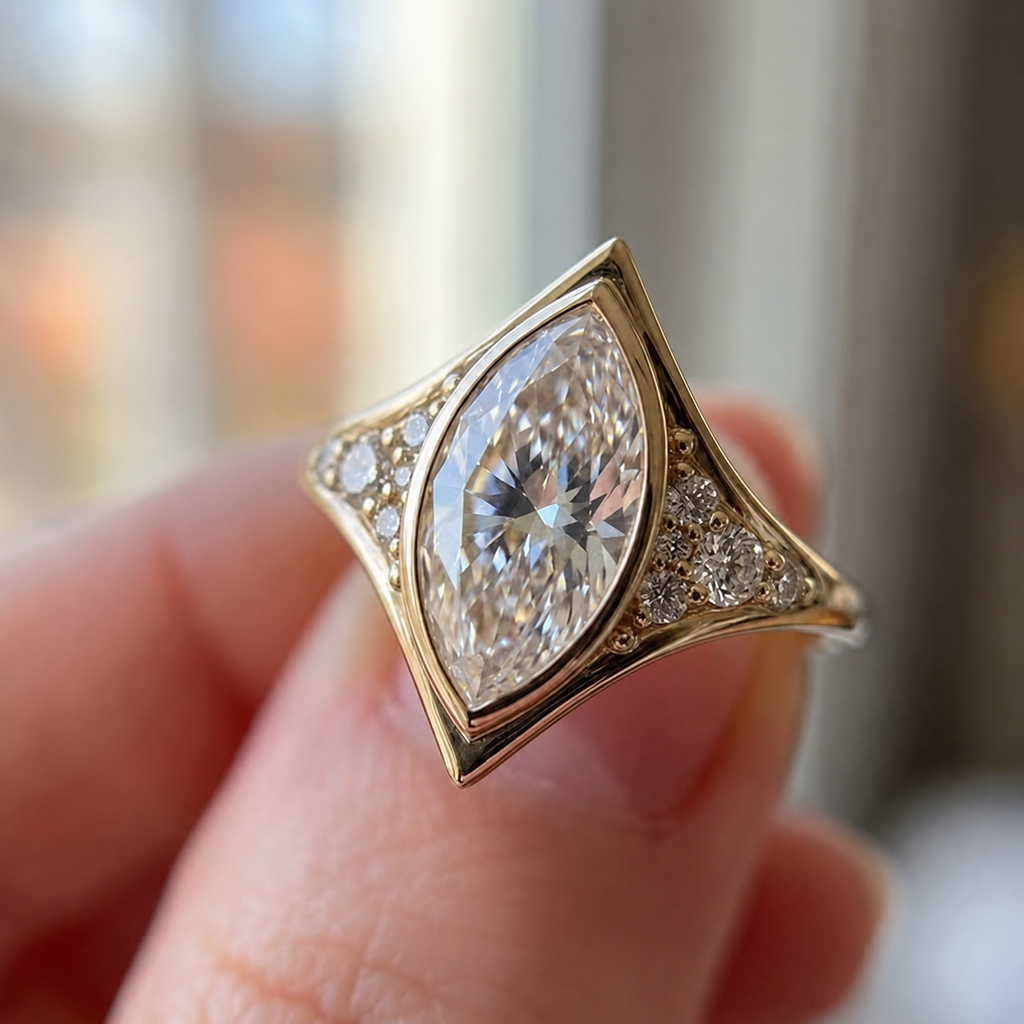 Aurora Marquise Ring (Size 7)