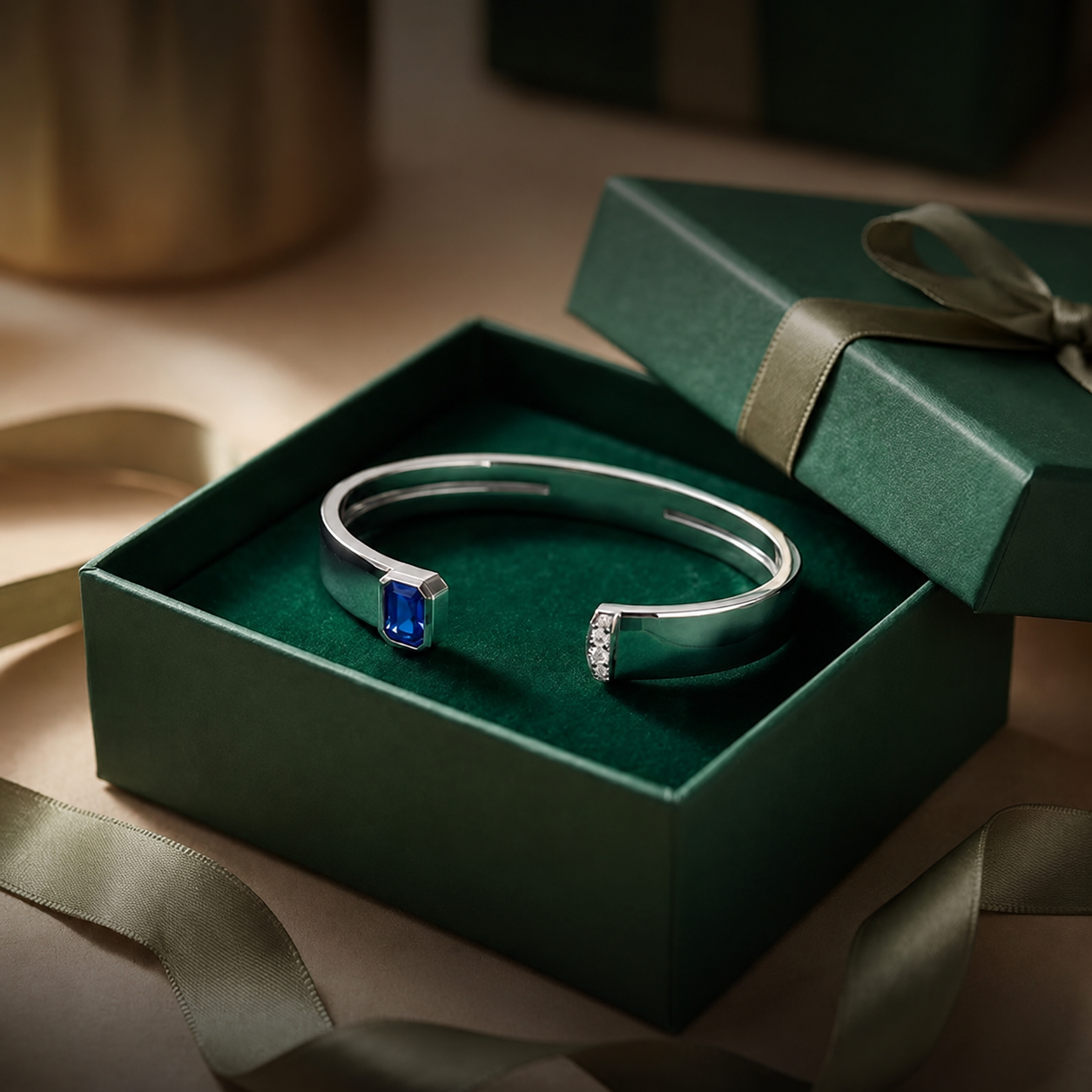 Emerald Edge Cuff