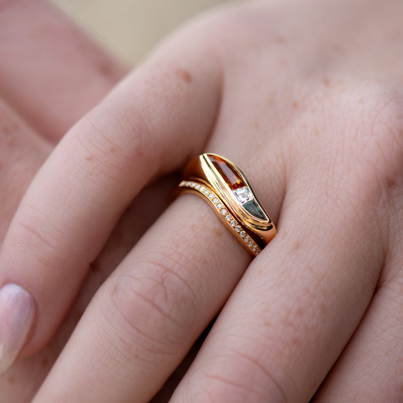 Chromatic Wave Ring