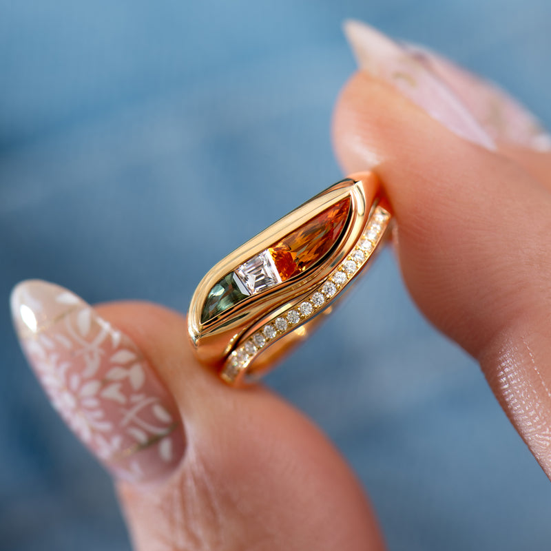 Chromatic Wave Ring