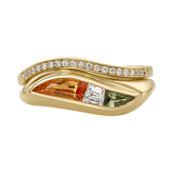 Chromatic Wave Ring