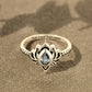 "Rise Again" Lotus Message Ring