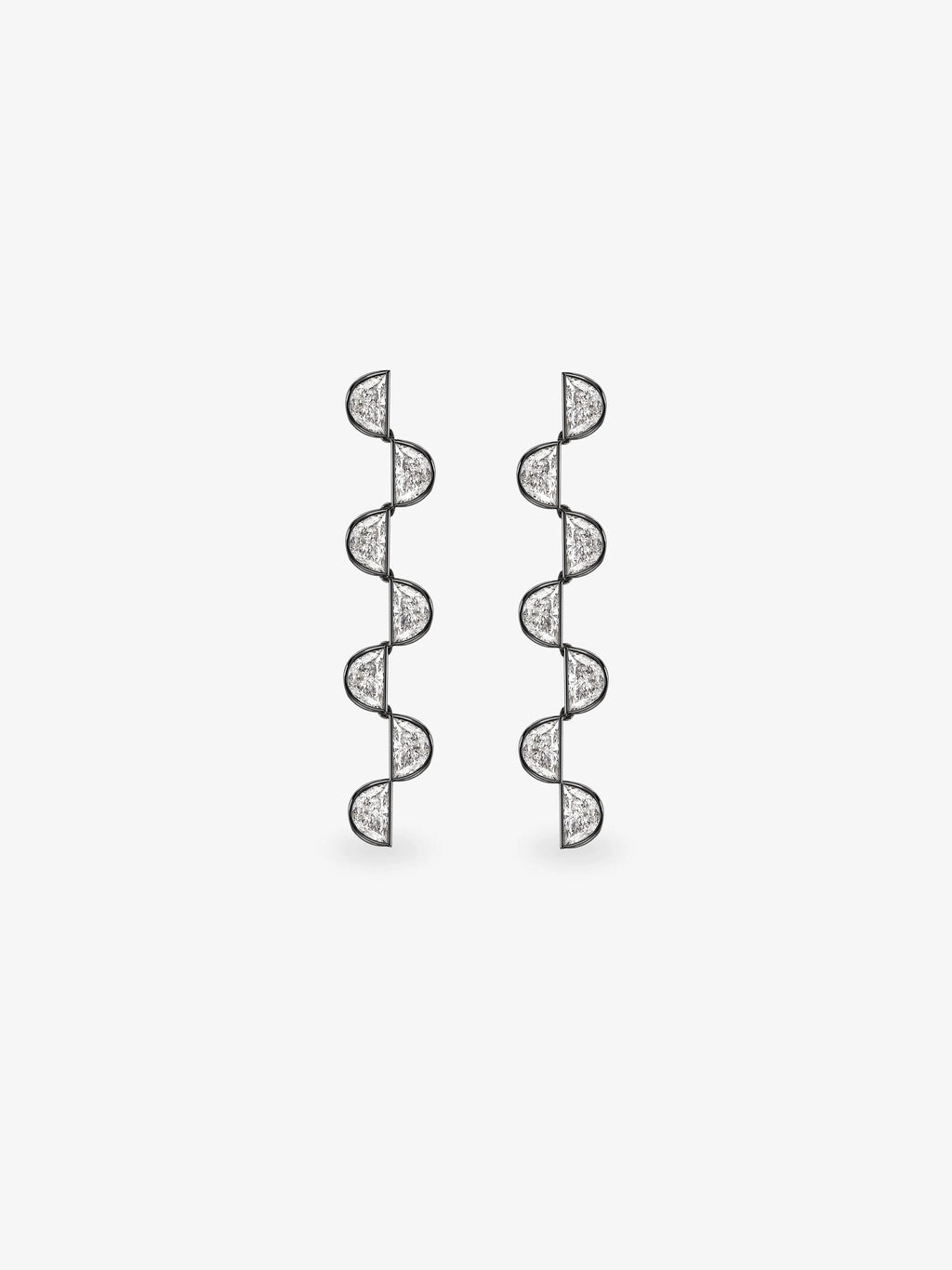 Luna Ladder Drop Earrings