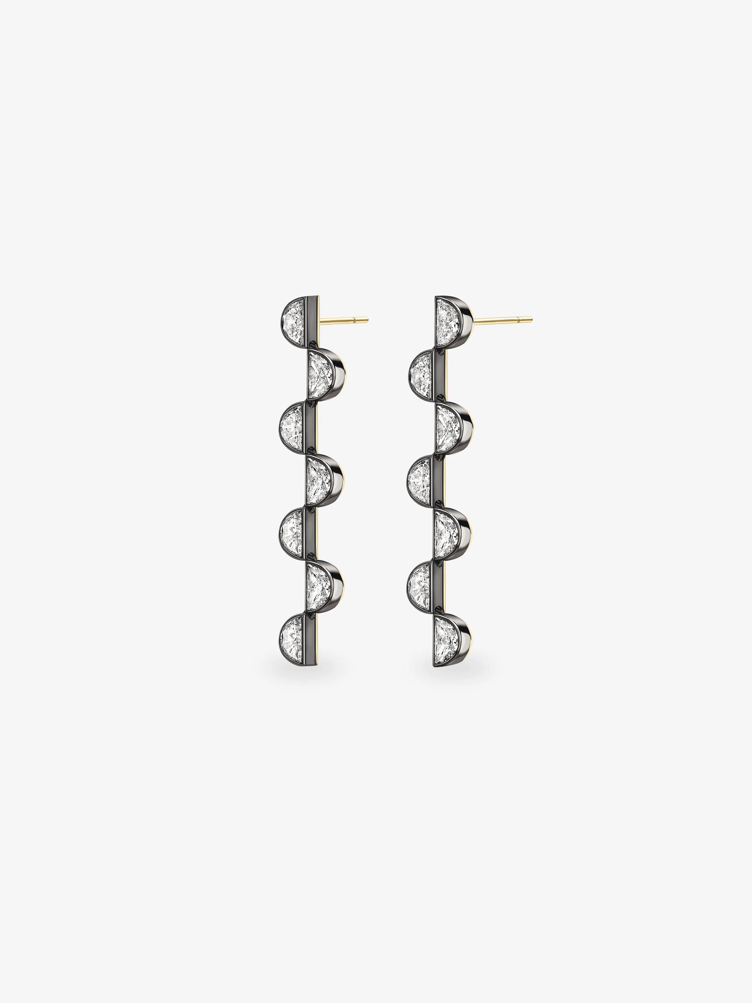 Luna Ladder Drop Earrings
