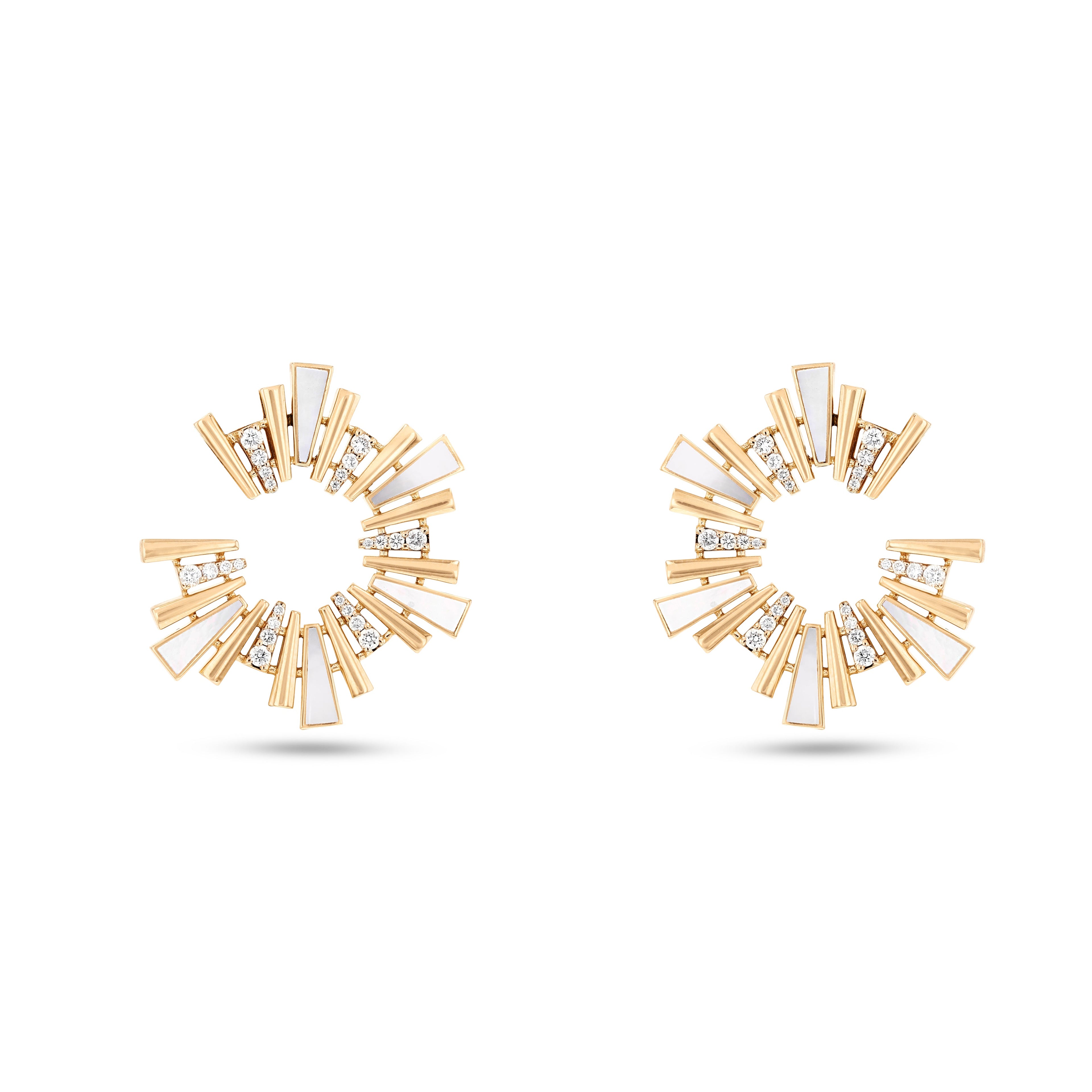Solara Prism Statement Earrings