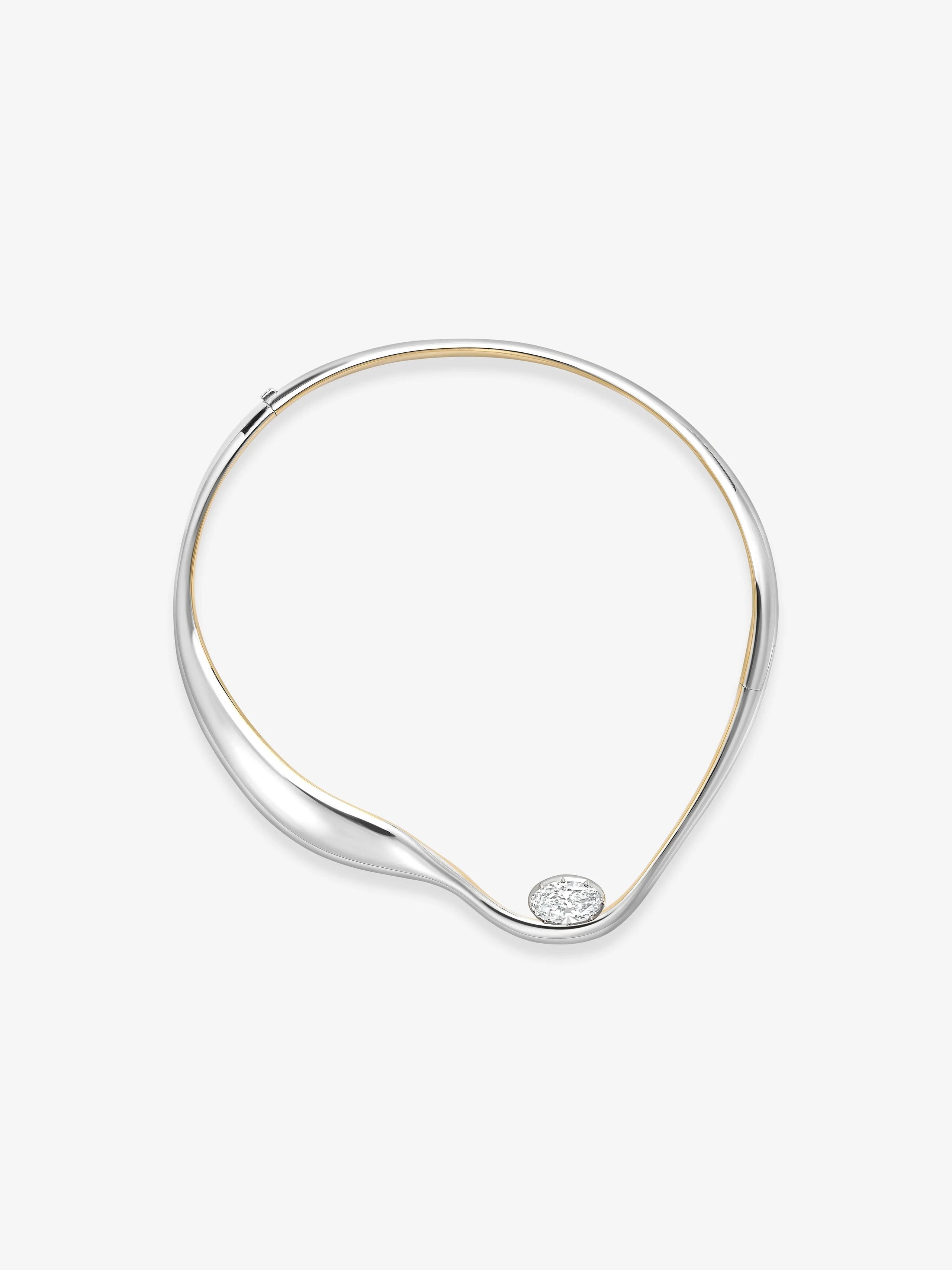 Orbit Glow Collar Necklace
