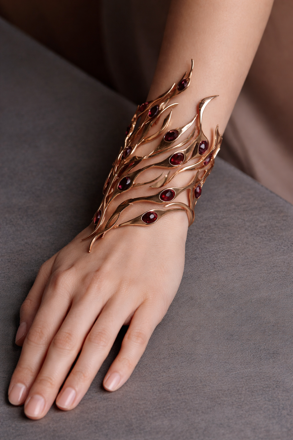 Ember Vine Cuff