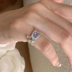 Violette Celestial Statement Ring
