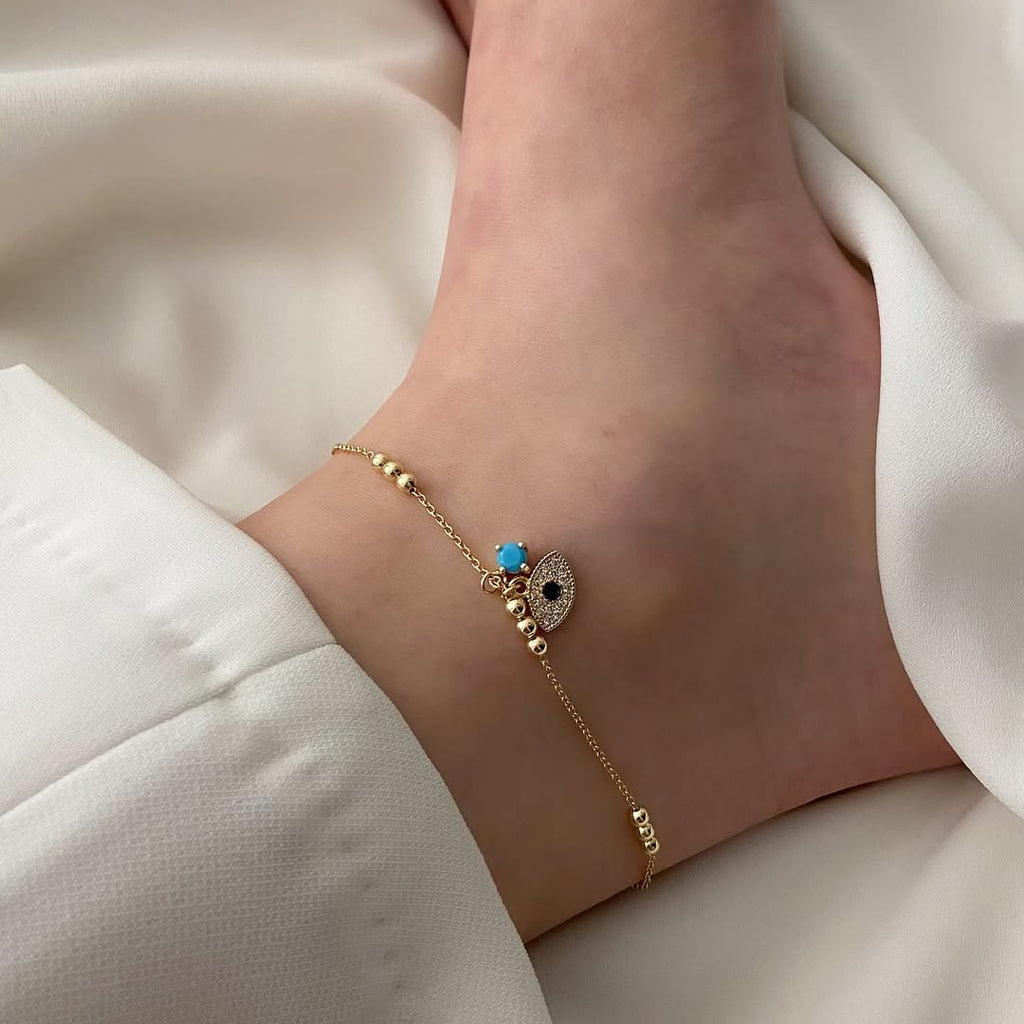 Evil Eye Anklet