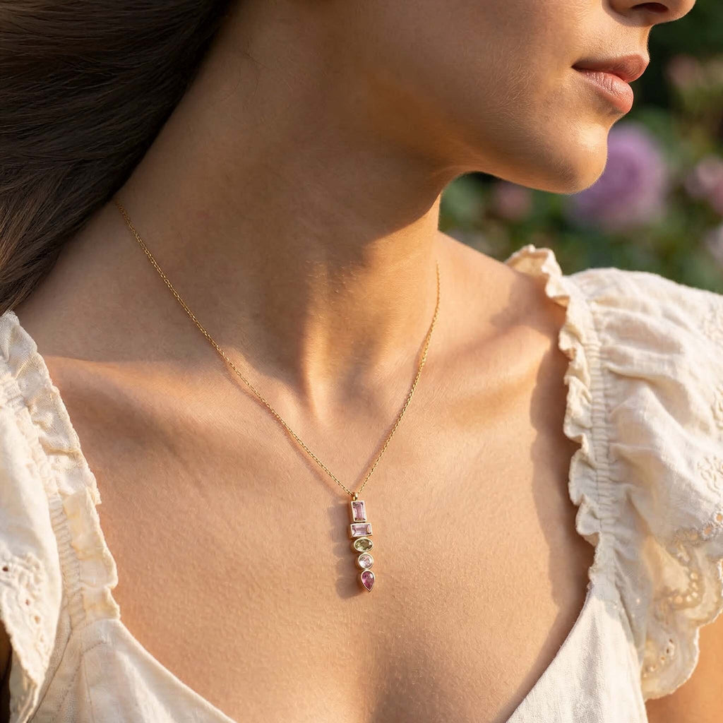Nysa Cascade  Necklace