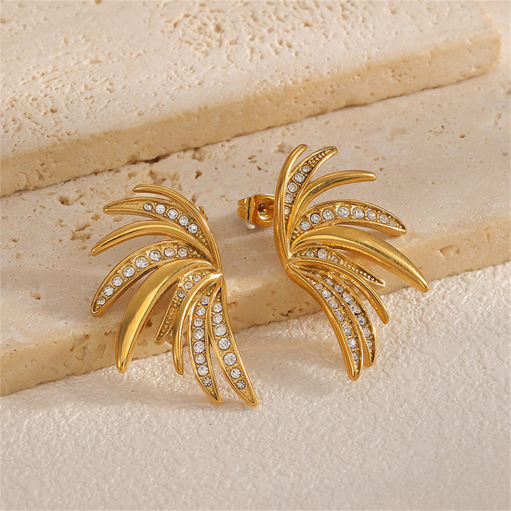 Zyra Spark Fan Earrings