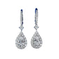 Teardrop Crystal Earrings