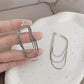 Silvia Layered Chain Earrings