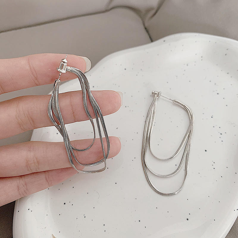 Lune Soft Chain Earrings