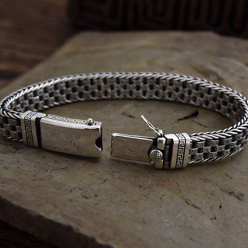 Valtor Greca Weave Bracelet for Men