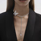 Aurelia Butterfly Lariat Choker
