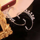 Diana Pearl Ear Cuff Set