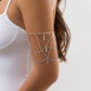 Selene Draped Chain Armlet for women