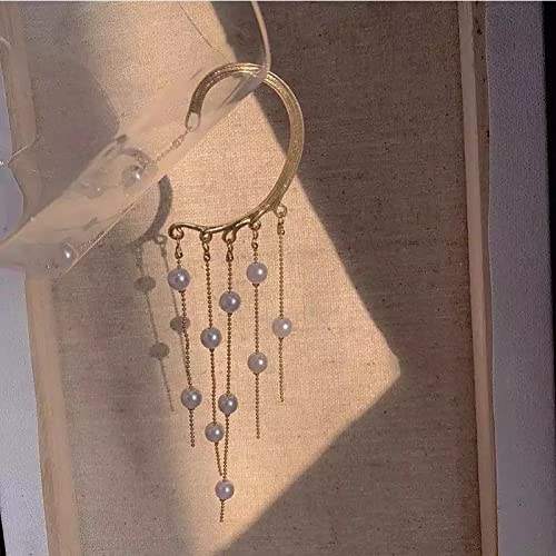 Elaris Pearl Cascade Hoops