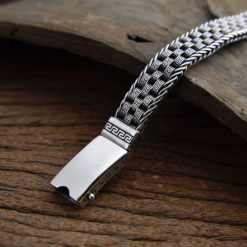 Valtor Greca Weave Bracelet for Men