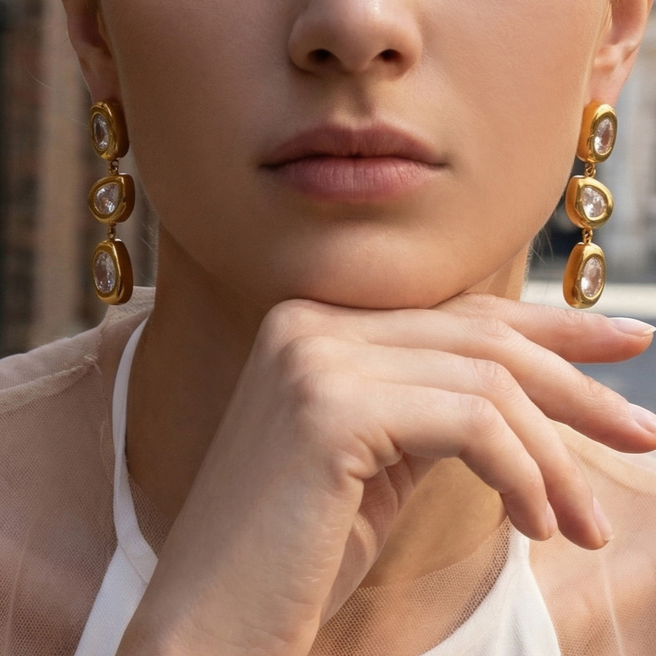 Aurelia Cascade Earrings