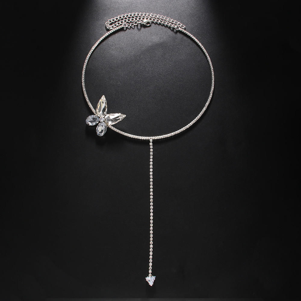 Aurelia Butterfly Lariat Choker
