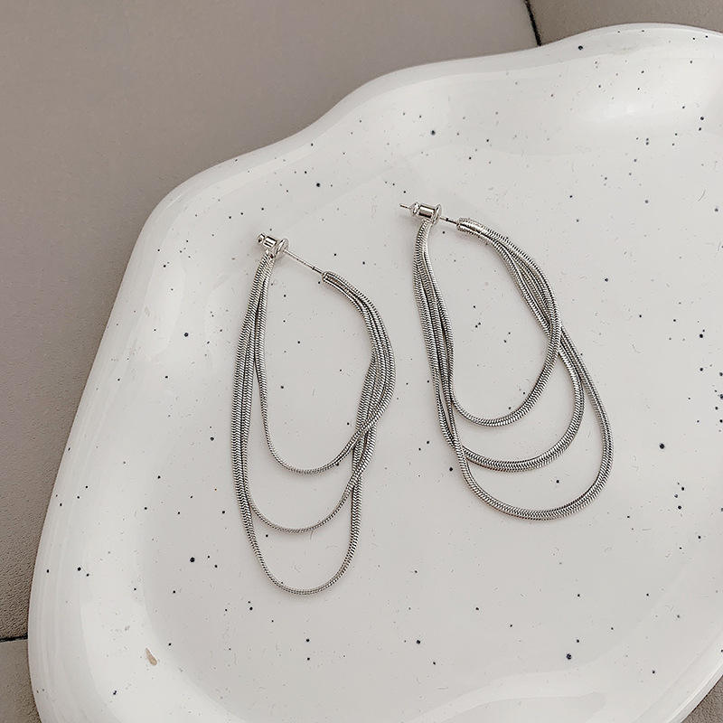 Lune Soft Chain Earrings