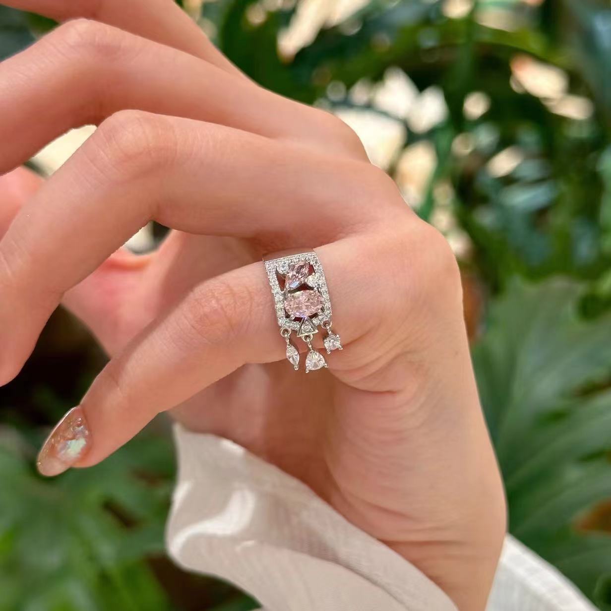 Violette Celestial Statement Ring