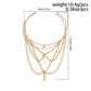 Selene Draped Chain Armlet for women