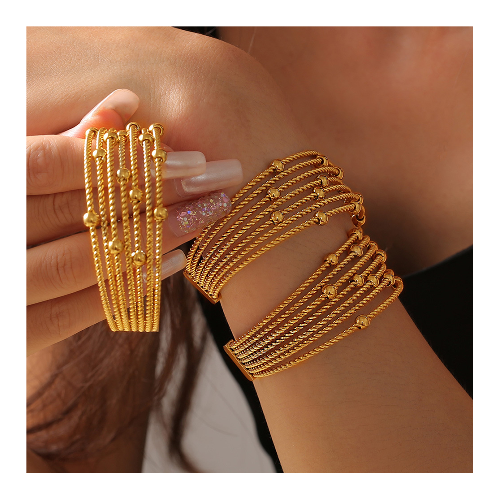Solmira Beaded Cuff