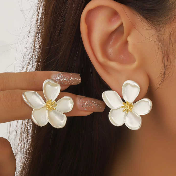 Serena Floral Studs