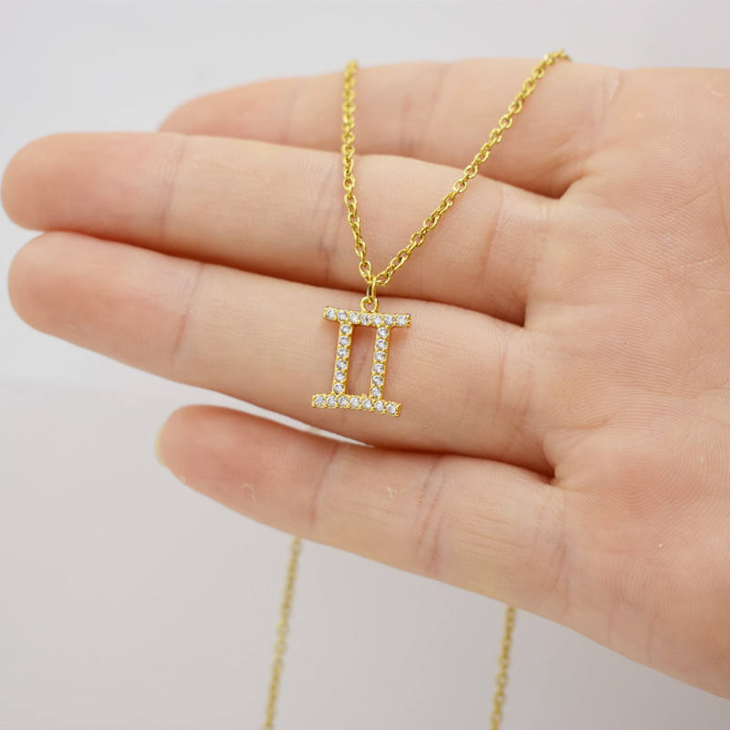Zodiac Pendant Necklace For Women