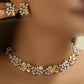 Luxe Pearl Leaf Jewelry Set for Women