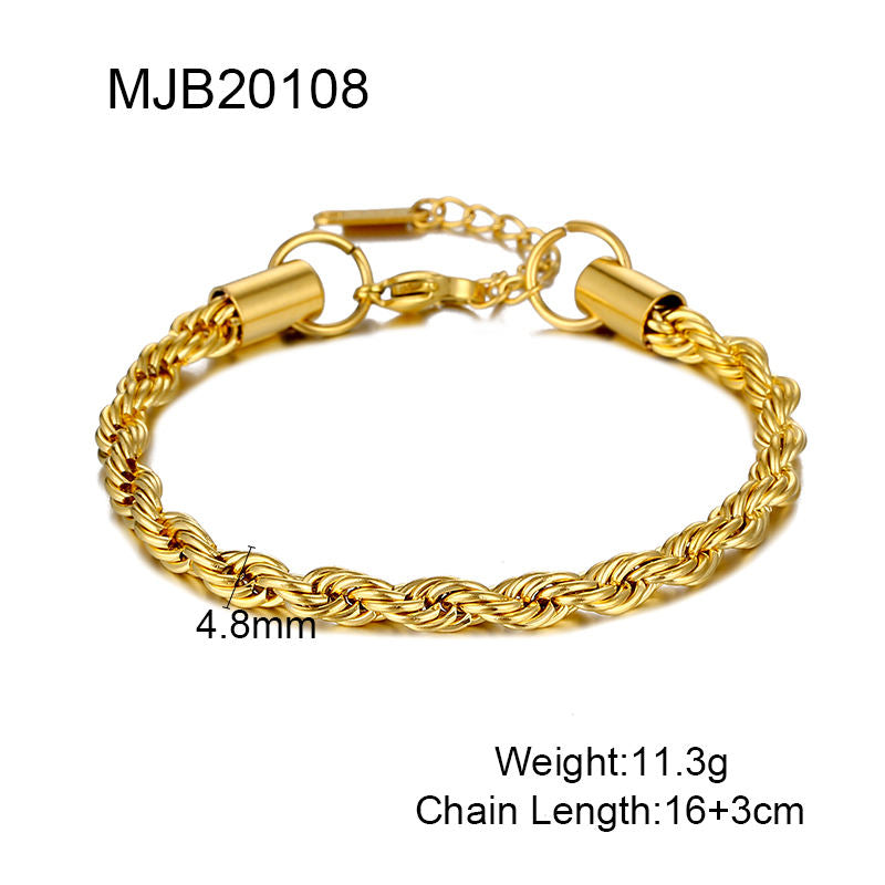 Aurelia Twist Chain Bracelet