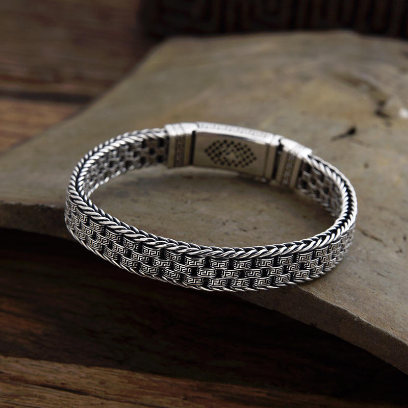 Valtor Greca Weave Bracelet for Men
