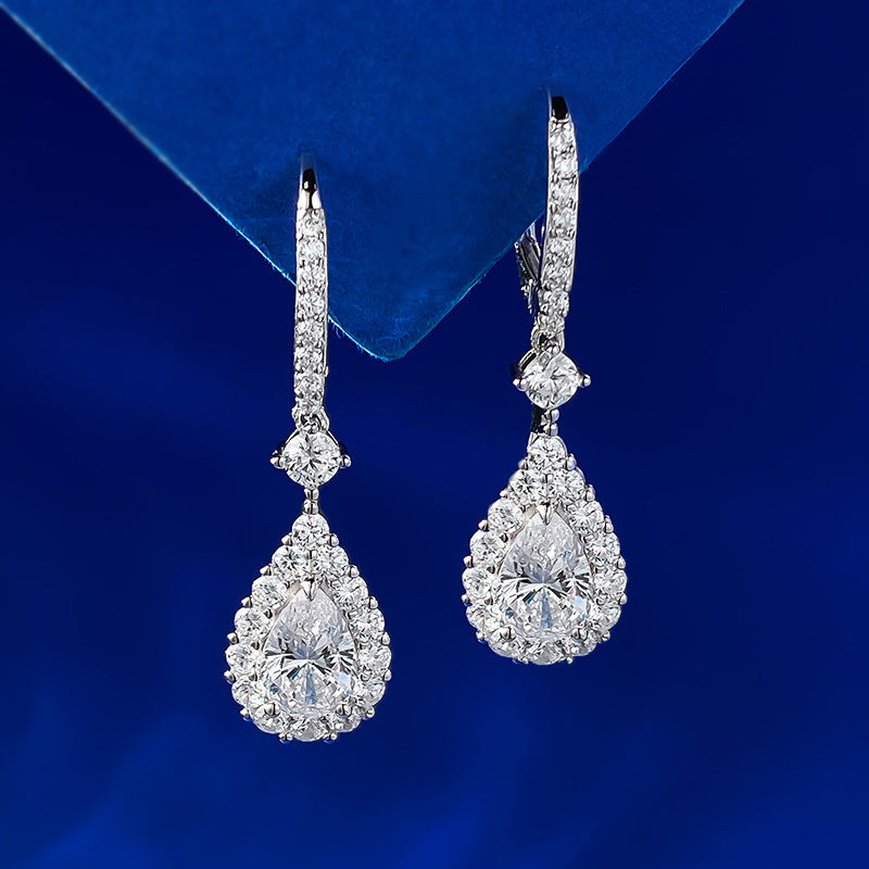 Teardrop Crystal Earrings