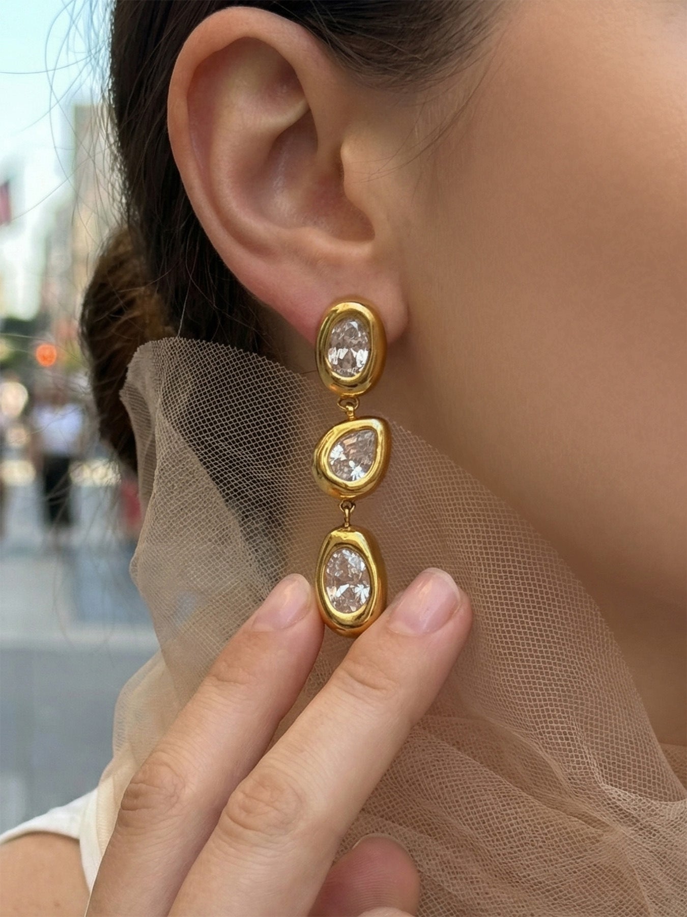 Aurelia Cascade Earrings