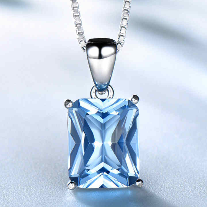 Ari Blue Radiance 925 Sterling Silver Set