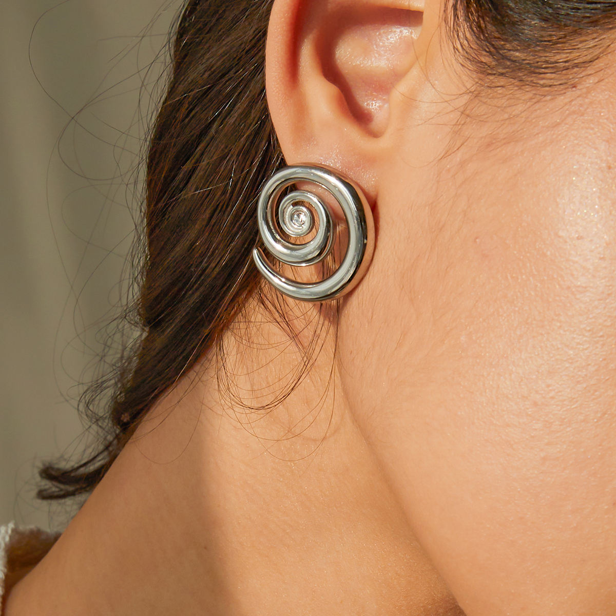 Lily's Spiral Swirl Earrings