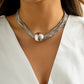 Eira Domed Knot Necklace