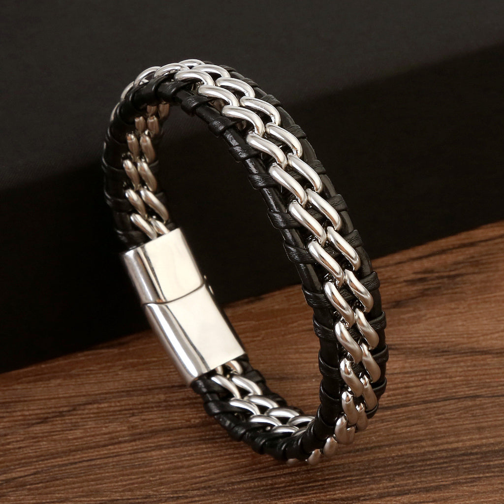 Veyron Chain Weave Bracelet for Men