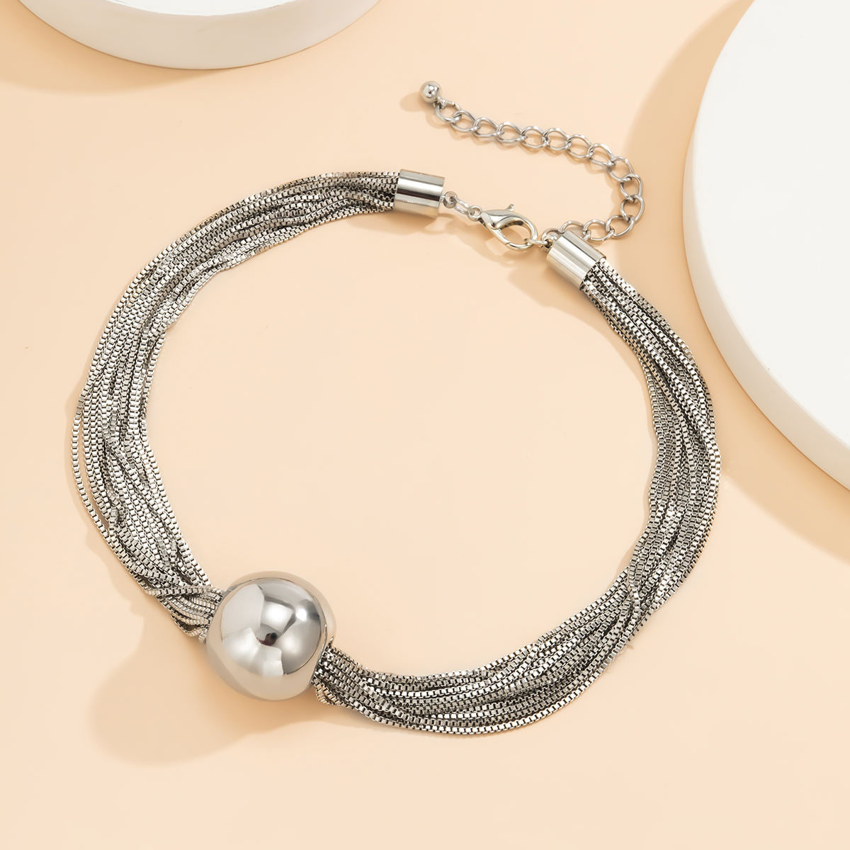 Eira Domed Knot Necklace