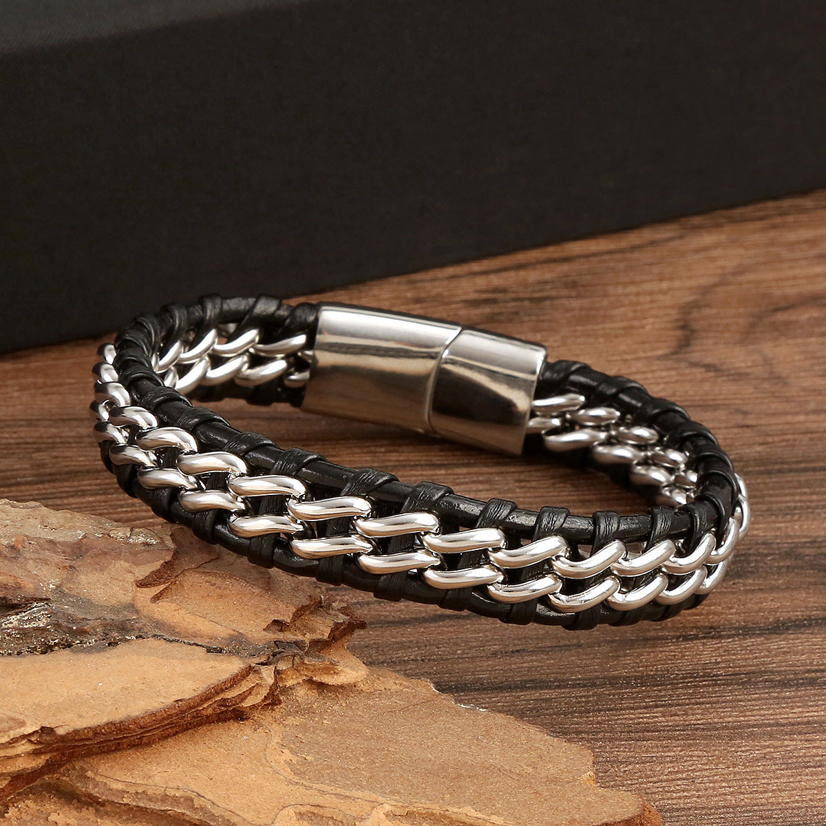 Veyron Chain Weave Bracelet for Men