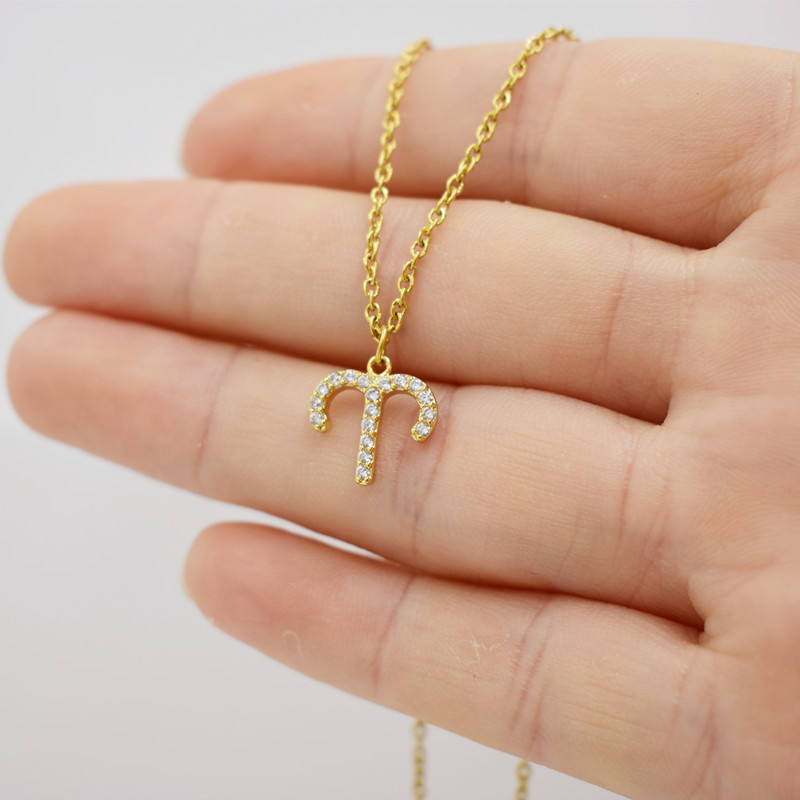 Zodiac Pendant Necklace For Women