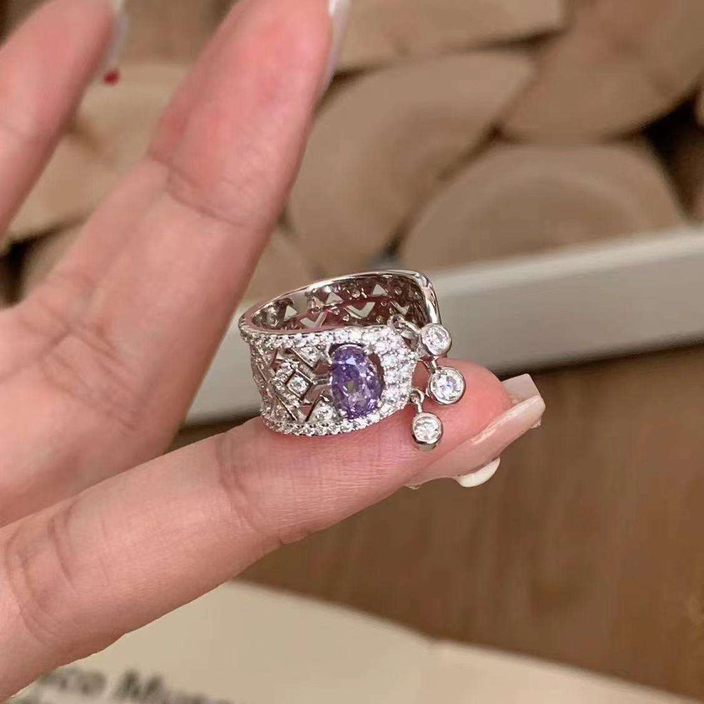 Violette Celestial Statement Ring