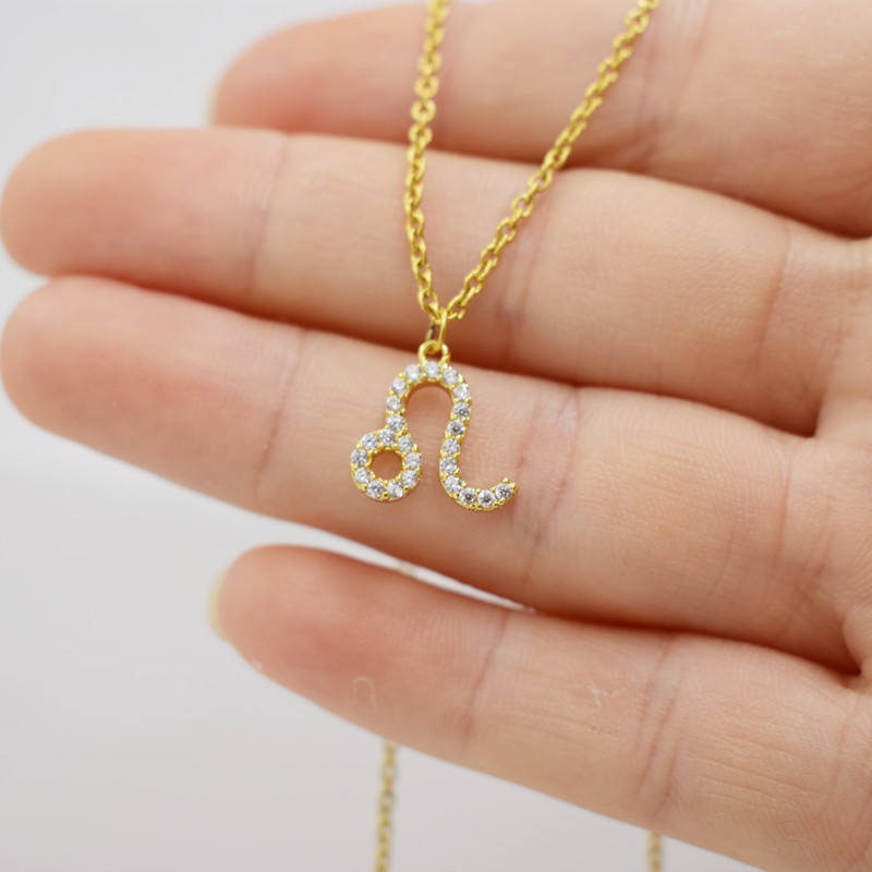 Zodiac Pendant Necklace For Women